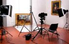 Set fotografico per la digitalizzazione delle opere della Galleria degli Uffizi
